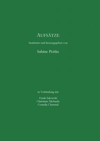 Produktbild: Aufs&auml;tze