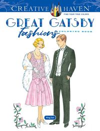 Produktbild: Creative Haven the Great Gatsby Fashions Coloring Book