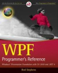Produktbild: Stephens, R: WPF Programmer&prime;s Reference