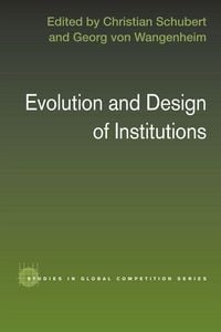 Produktbild: Evolution and Design of Institutions