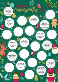Produktbild: Weil du einzigartig bist &ndash; Der Rubbel-Adventskalender f&uuml;r M&auml;dchen