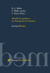 Produktbild: Aktuelle Perspektiven der Biologischen Psychiatrie