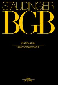 Produktbild: &sect;&sect; 613a-619a