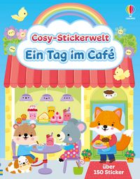 Produktbild: Cosy-Stickerwelt: Ein Tag im Caf&eacute;