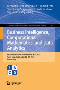 Produktbild: Business Intelligence, Computational Mathematics, and Data Analytics