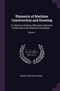 Produktbild: Elements of Machine Construction and Drawing