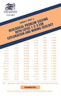 Produktbild: Geological Problem Solving with Lotus 1-2-3 for Exploration and Mining Geology
