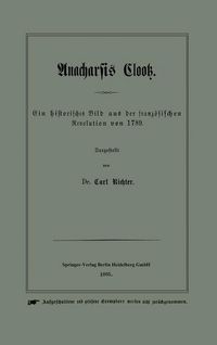Produktbild: Anacharsis Clootz
