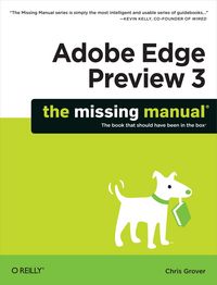 Produktbild: Adobe Edge Preview 3: The Missing Manual