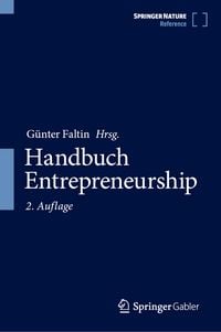 Produktbild: Handbuch Entrepreneurship