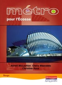 Produktbild: Metro Pour l'Ecosse Rouge Student Book
