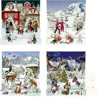 Produktbild: Mini-Adventskalender &ndash; Nostalgische Winterwelten
