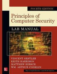 Produktbild: Principles of Computer Security Lab Manual, Fourth Edition