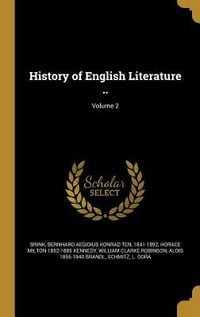 Produktbild: History of English Literature ..; Volume 2