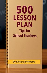 Produktbild: 500 Lesson Plan Tips for School Teachers