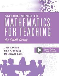 Produktbild: Making Sense of Mathematics for Teaching the Small Group