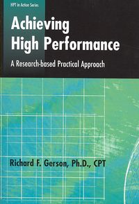 Produktbild: Gerson, R: Achieving High Performance