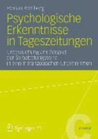 Produktbild: Psychologische Erkenntnisse in Tageszeitungen
