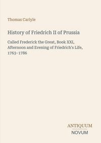 Produktbild: History of Friedrich II of Prussia