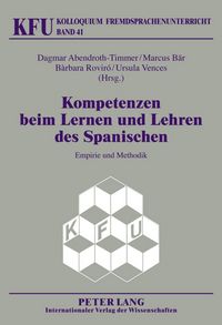 Produktbild: Kompetenzen beim Lernen und Lehren des Spanischen