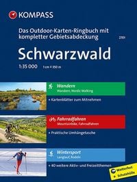Produktbild: KOMPASS Outdoor-Karte Ringbuch Schwarzwald 1:35.000
