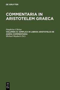 Produktbild: Simplicii in libros Aristotelis de anima commentaria