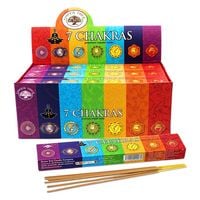 Produktbild: R&auml;ucherst&auml;bchen Green Tree "7 Chakras" 15gr.