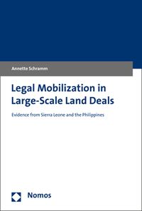Produktbild: Legal Mobilization in Large-Scale Land Deals
