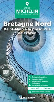 Produktbild: Michelin Le Guide Vert Bretagne Nord