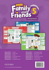 Produktbild: American Family and Friends 5. Writing Posters