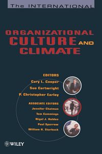 Produktbild: The International Handbook of Organizational Culture and Climate
