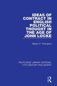 Produktbild: Ideas of Contract in English Political Thought in the Age of John Locke