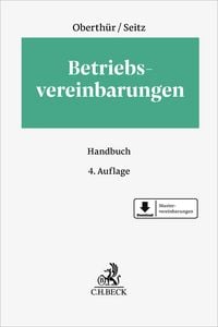 Produktbild: Betriebsvereinbarungen