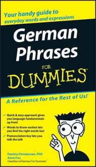 Produktbild: German Phrases for Dummies