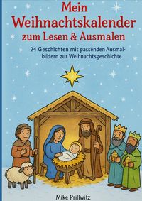 Produktbild: Mein christliches Adventsmalbuch