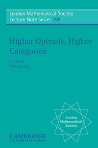 Produktbild: Higher Operads, Higher Categories