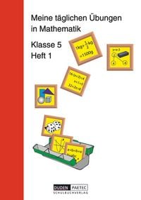 Produktbild: Meine t&auml;glichen &Uuml;bungen in Mathematik - 5. Schuljahr