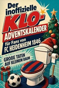 Produktbild: Der inoffizielle Klo-Adventskalender f&uuml;r Fans von FC Heidenheim 1846