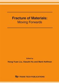 Produktbild: Fracture of Materials: Moving Forwards