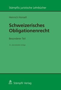 Produktbild: Schweizerisches Obligationenrecht. Besonderer Teil