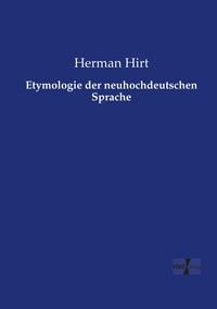 Produktbild: Etymologie der neuhochdeutschen Sprache