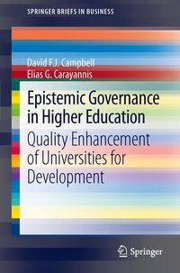 Produktbild: Epistemic Governance in Higher Education