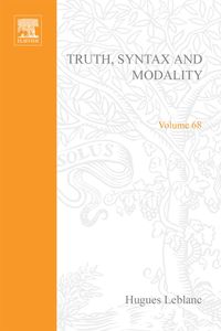 Produktbild: Truth, Syntax and Modality