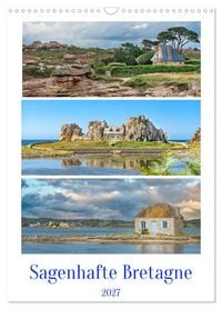 Produktbild: Sagenhafte Bretagne (Wandkalender 2027 DIN A3 hoch), CALVENDO Monatskalender
