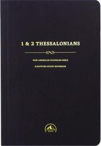Produktbild: NASB Scripture Study Notebook: 1-2 Thessalonians
