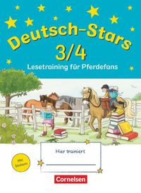 Bild vom Artikel Deutsch-Stars 3./4. Schuljahr. Lesetraining für Pferdefans vom Autor Ursula Kuester
