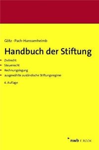 Produktbild: Handbuch der Stiftung