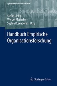 Produktbild: Handbuch Empirische Organisationsforschung