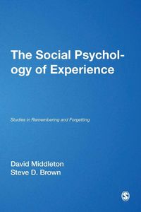 Produktbild: The Social Psychology of Experience