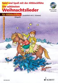 Bild vom Artikel Die schönsten Weihnachtslieder für 1-2 Alt-Blockflöten. Mit CD vom Autor Hans Magolt